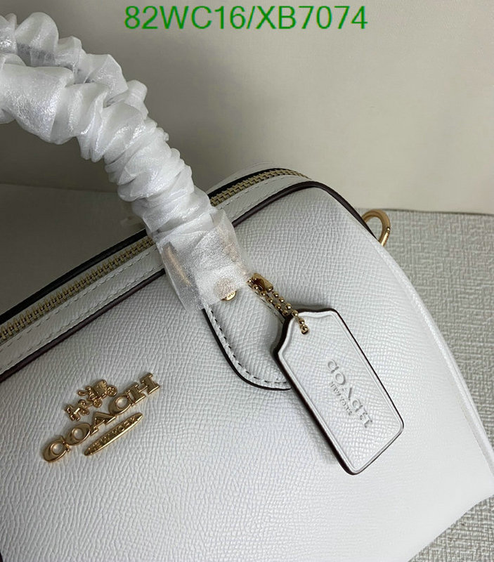 Coach Bag-(4A)-Handbag-,Code: XB7074,$: 82USD