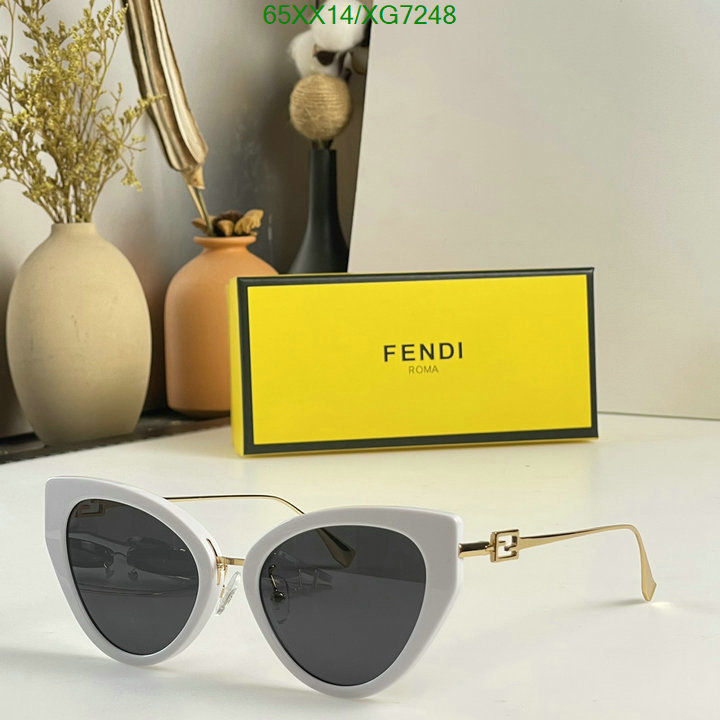 Glasses-Fendi, Code: XG7248,$: 65USD