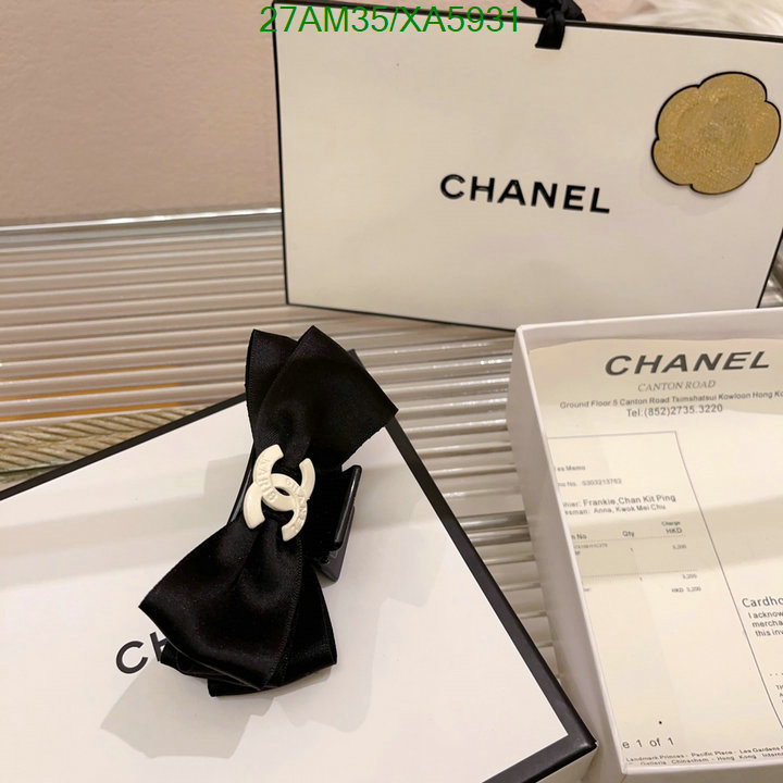 Headband-Chanel, Code: XA5931,$: 27USD