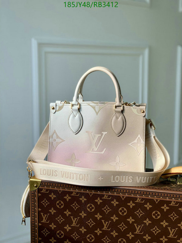 LV Bags-(Mirror)-Handbag- Code: RB3412 $: 185USD