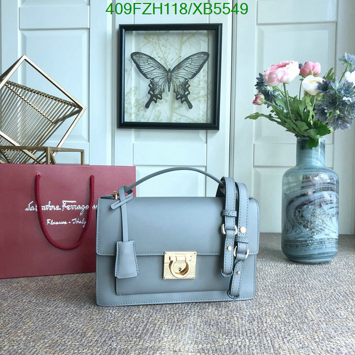 Ferragamo Bag-(Mirror)-Diagonal-,Code: XB5549,$: 409USD