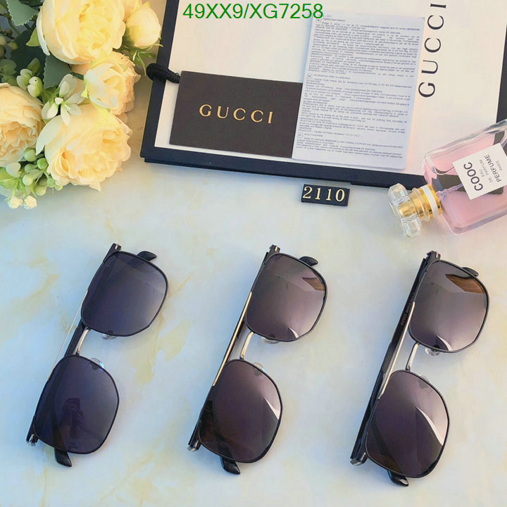 Glasses-Gucci, Code: XG7258,$: 49USD