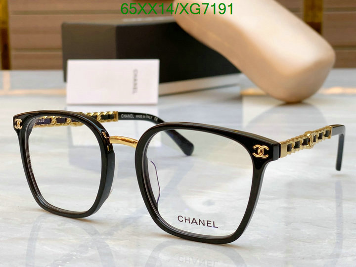 Glasses-Chanel, Code: XG7191,$: 65USD