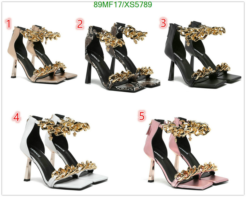 Women Shoes-Versace, Code: XS5789,$: 89USD