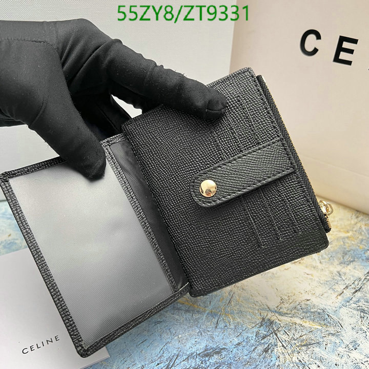 Celine Bag-(4A)-Wallet-,Code: ZT9331,$: 55USD