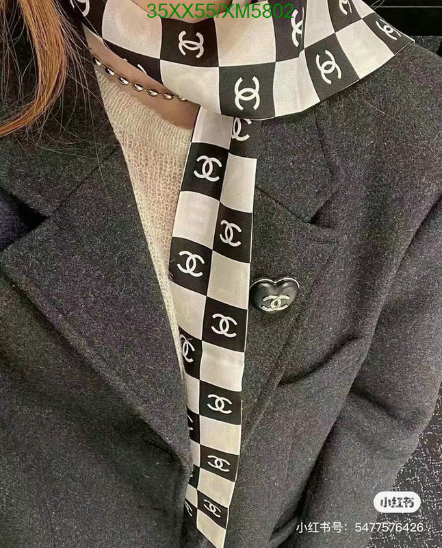 Scarf-Chanel, Code: XM5802,$: 35USD