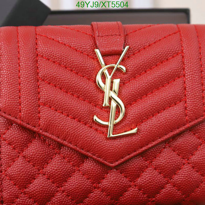 YSL Bag-(4A)-Wallet-,Code: XT5504,$: 49USD