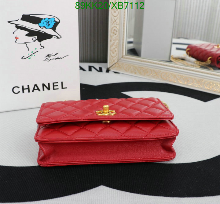 Chanel Bags ( 4A )-Diagonal-,Code: XB7112,$: 89USD