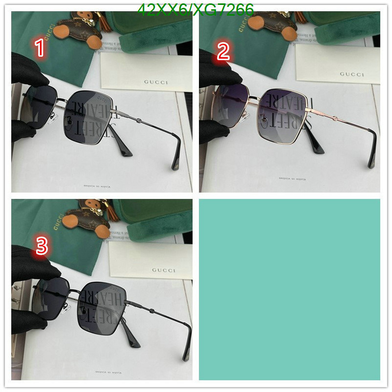 Glasses-Gucci, Code: XG7266,$: 42USD