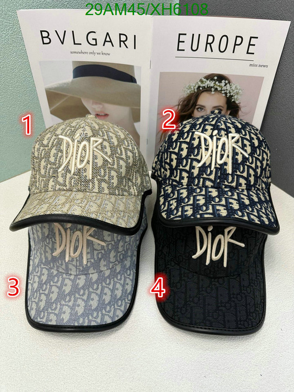 Cap -(Hat)-Dior, Code: XH6108,$: 29USD