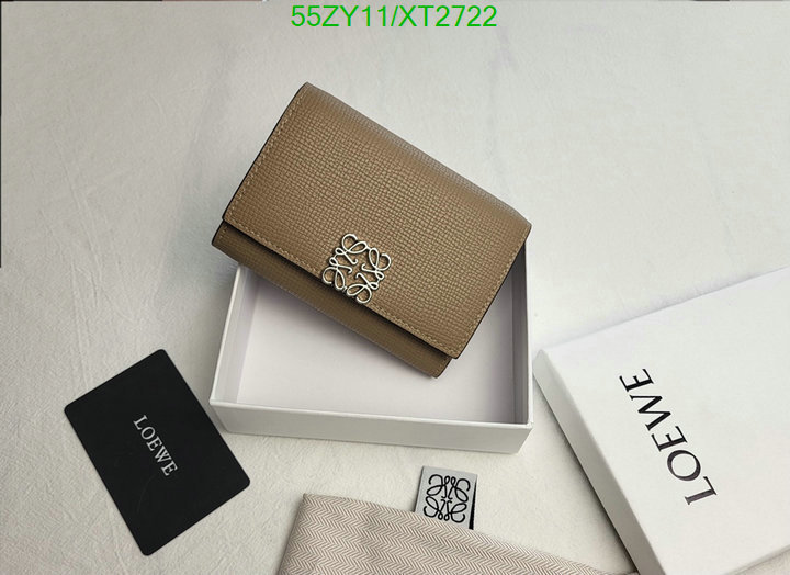 Loewe Bag-(4A)-Wallet-,Code: XT2722,$: 55USD