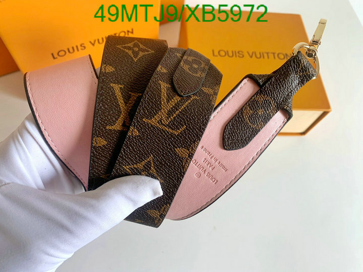 LV Bags-(4A)-Shoulder Strap-,Code: XB5972,$: 49USD