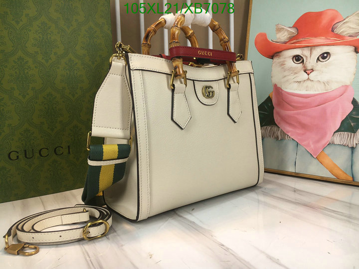 Gucci Bag-(4A)-Diana-Bamboo-,Code: XB7078,$: 105USD