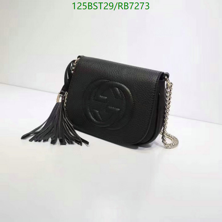 Gucci Bag-(Mirror)-Diagonal-,Code: RB7273,$: 125USD