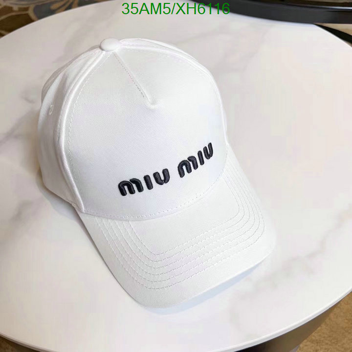 Cap -(Hat)-Miu Miu, Code: XH6116,$: 35USD