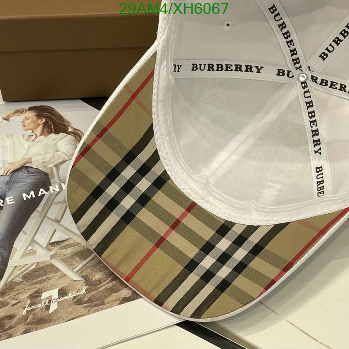 Cap -(Hat)-Burberry, Code: XH6067,$: 29USD