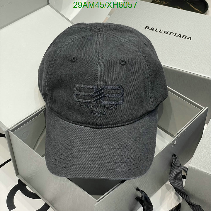 Cap -(Hat)-Balenciaga, Code: XH6057,$: 29USD