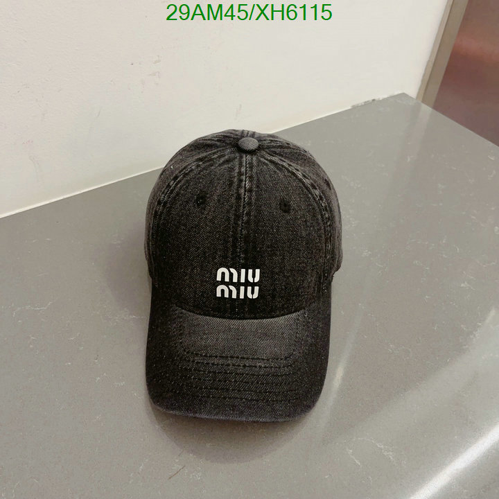 Cap -(Hat)-Miu Miu, Code: XH6115,$: 29USD