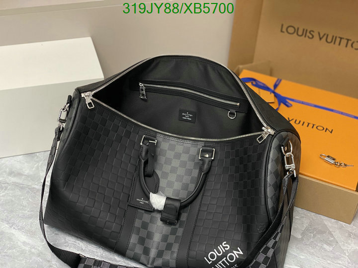 LV Bags-(Mirror)-Keepall BandouliRe 45-50-,Code: XB5700,$: 319USD