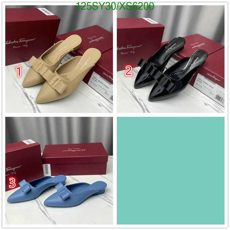 Women Shoes-Ferragamo, Code: XS6200,$: 125USD