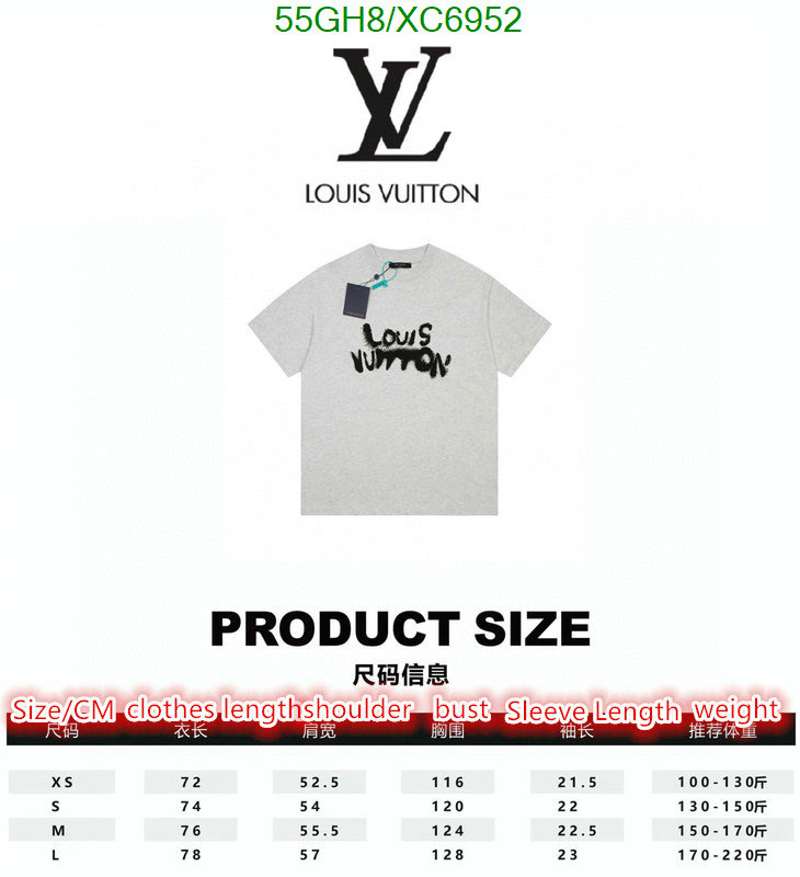 Clothing-LV, Code: XC6952,$: 55USD