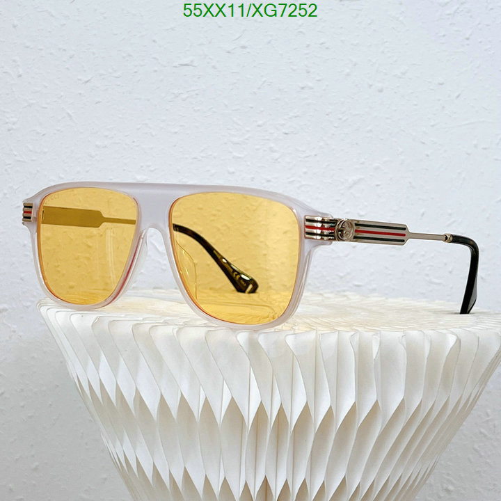 Glasses-Gucci, Code: XG7252,$: 55USD