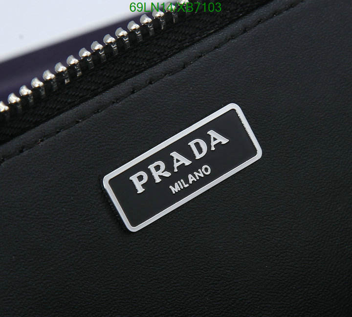 Prada Bag-(4A)-Triangle-,Code: XB7103,$: 69USD