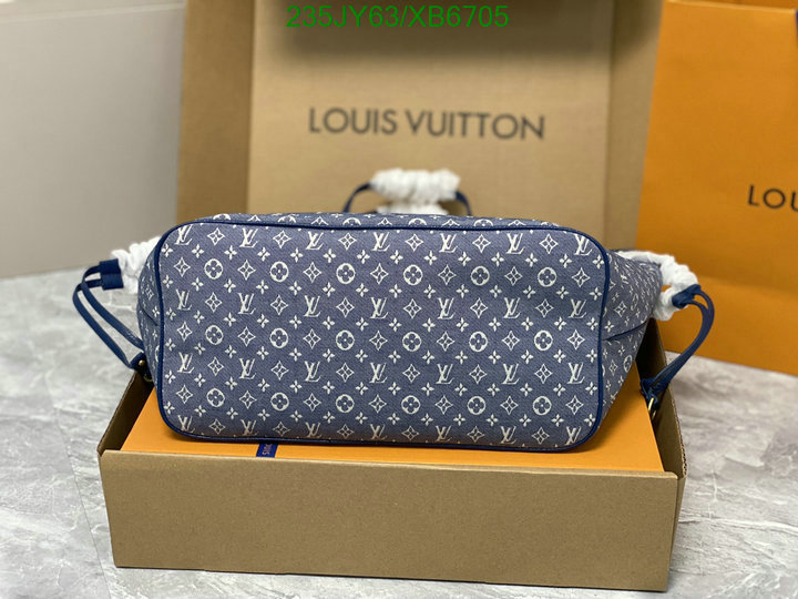 LV Bags-(Mirror)-Neverfull-,Code: XB6705,$: 235USD