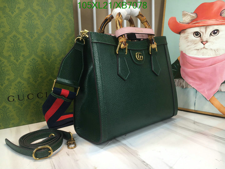 Gucci Bag-(4A)-Diana-Bamboo-,Code: XB7078,$: 105USD