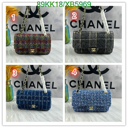 Chanel Bags ( 4A )-Diagonal-,Code: XB5969,$: 89USD