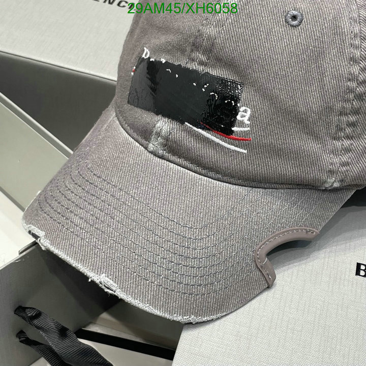 Cap -(Hat)-Balenciaga, Code: XH6058,$: 29USD