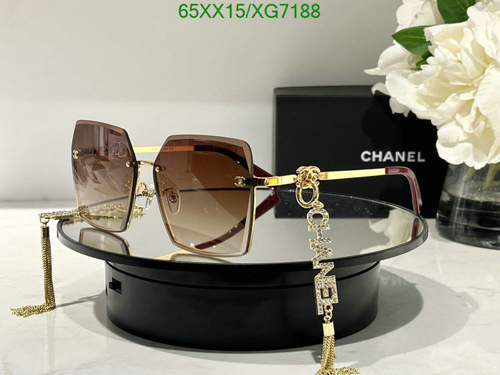 Glasses-Chanel, Code: XG7188,$: 65USD