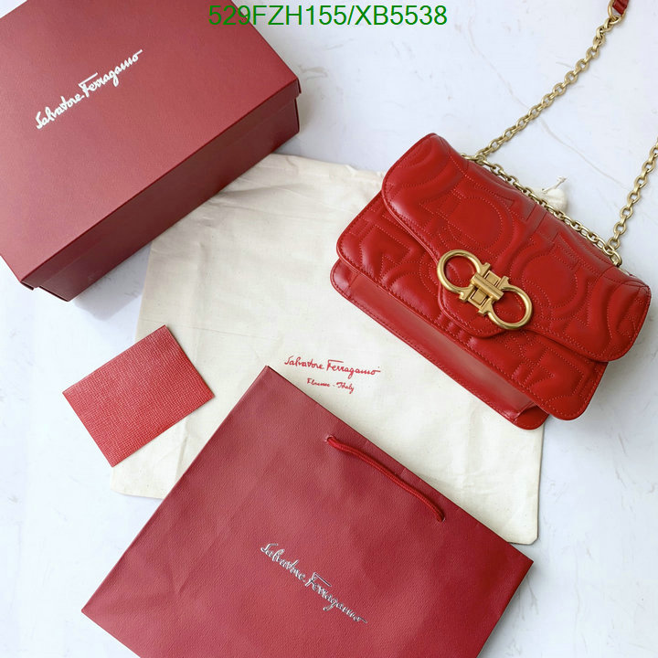 Ferragamo Bag-(Mirror)-Diagonal-,Code: XB5538,$: 529USD