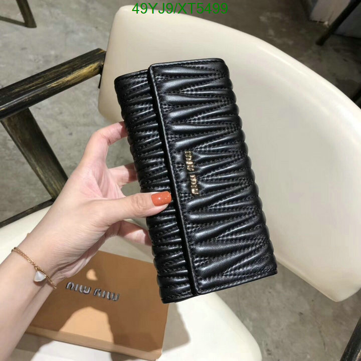 Miu Miu Bag-(4A)-Wallet-,Code: XT5499,$: 49USD