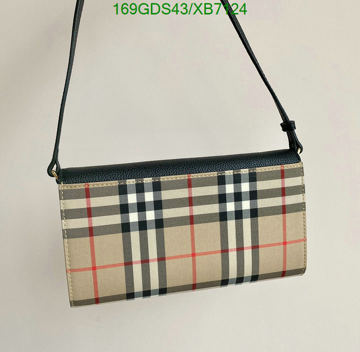 Burberry Bag-(Mirror)-Diagonal-,Code: XB7124,$: 169USD