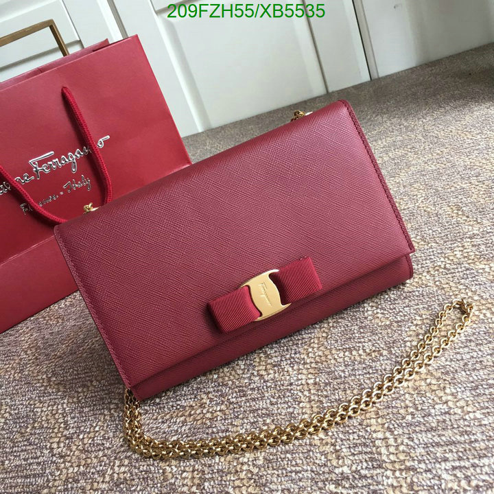 Ferragamo Bag-(Mirror)-Diagonal-,Code: XB5535,$: 209USD