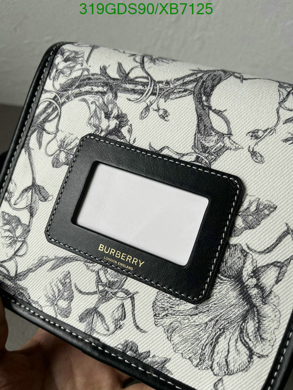 Burberry Bag-(Mirror)-Diagonal-,Code: XB7125,$: 319USD