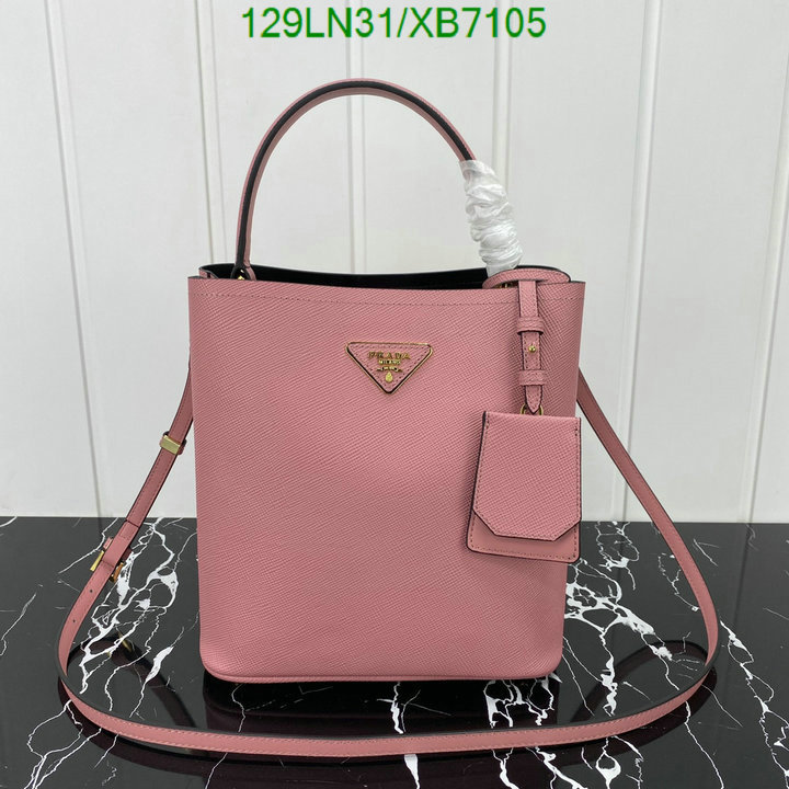 Prada Bag-(4A)-Diagonal-,Code: XB7105,$: 129USD