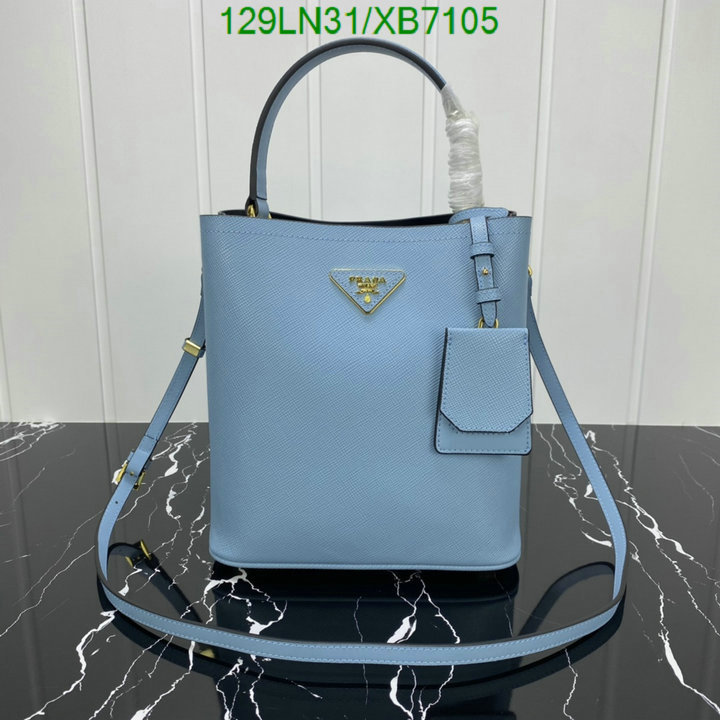 Prada Bag-(4A)-Diagonal-,Code: XB7105,$: 129USD