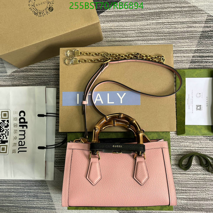 Gucci Bag-(Mirror)-Diana-Bamboo-,Code: RB6894,$: 255USD