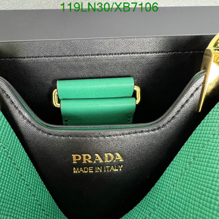 Prada Bag-(4A)-Diagonal-,Code: XB7106,$: 119USD