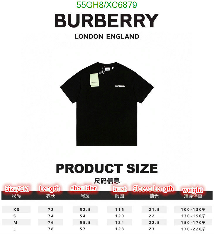 Clothing-Burberry, Code: XC6879,$: 55USD