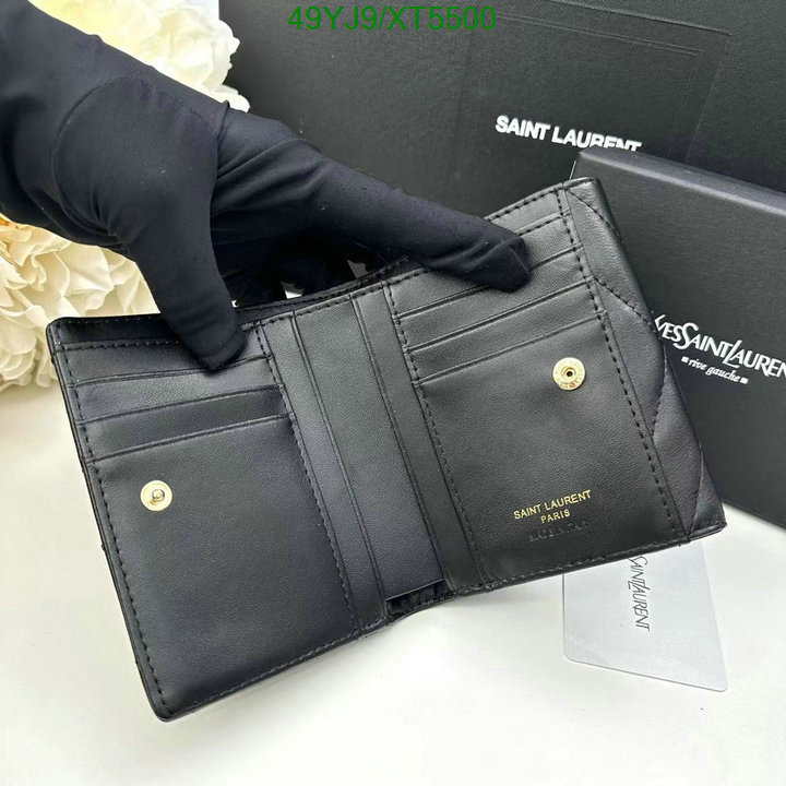 YSL Bag-(4A)-Wallet-,Code: XT5500,$: 49USD