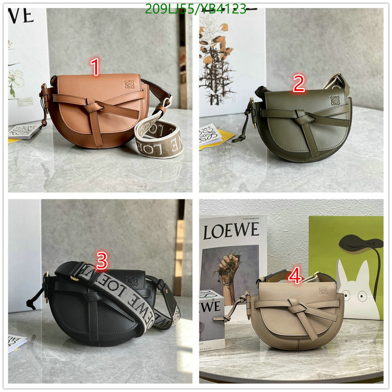 Loewe Bag-(Mirror)-Diagonal-,Code: YB4123,$: 209USD