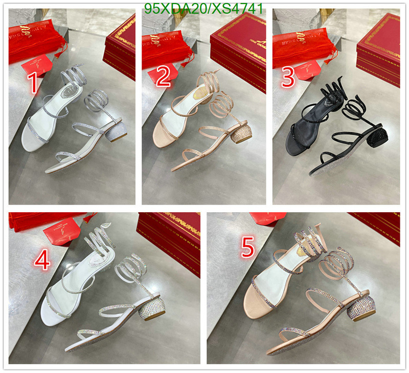 Women Shoes-Rene Caovilla, Code: XS4741,$: 95USD