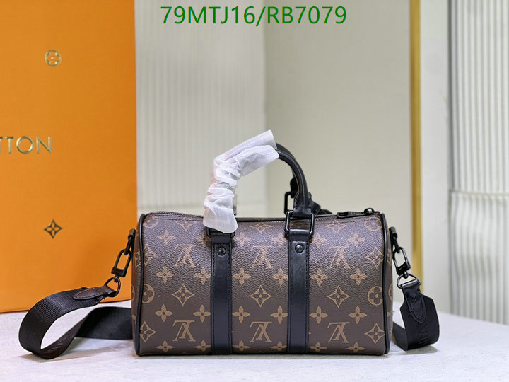 LV Bags-(4A)-Keepall BandouliRe 45-50-,Code: RB7079,$: 79USD