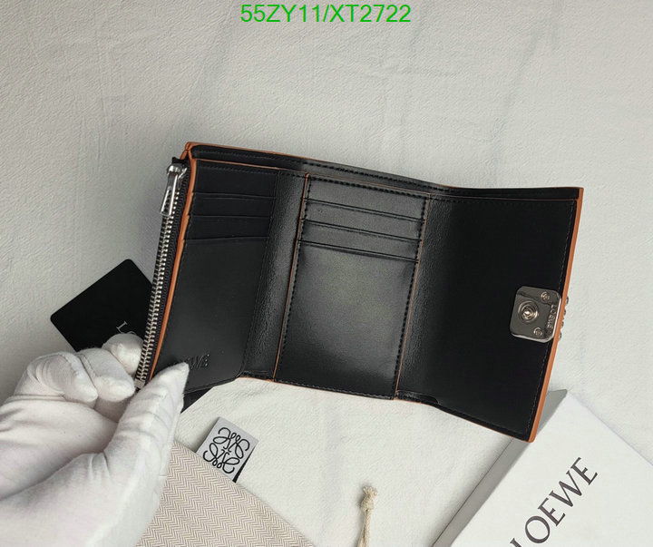 Loewe Bag-(4A)-Wallet-,Code: XT2722,$: 55USD