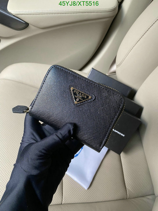 Prada Bag-(4A)-Wallet-,Code: XT5516,$: 45USD