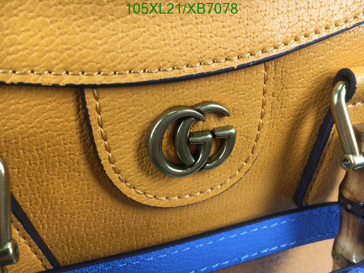 Gucci Bag-(4A)-Diana-Bamboo-,Code: XB7078,$: 105USD