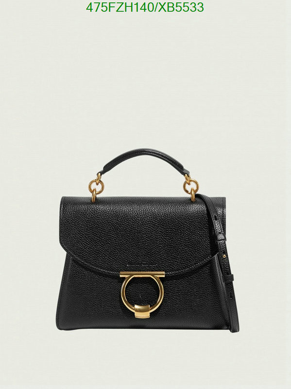 Ferragamo Bag-(Mirror)-Diagonal-,Code: XB5533,$: 475USD